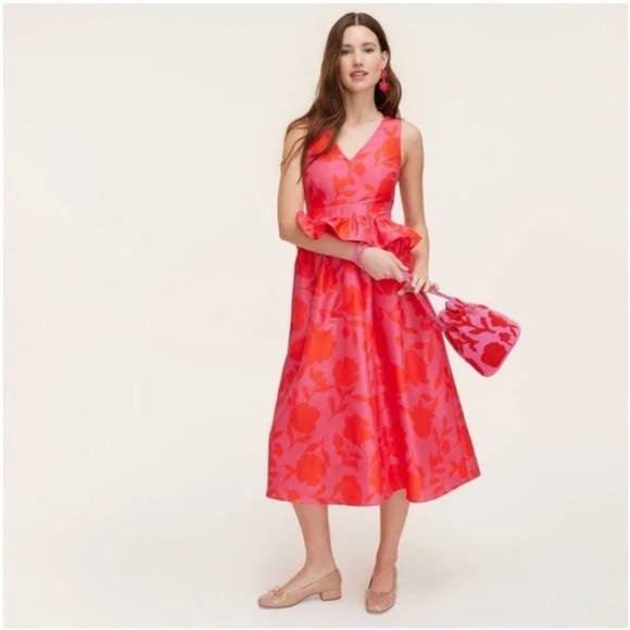 Kate Spade x Target Beaded Classic Rose Drawstring Bucket Bag - Pink/Red - Picture 5 of 5